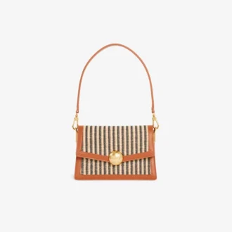 Mochila de verão Bolsa de ombro em ráfia