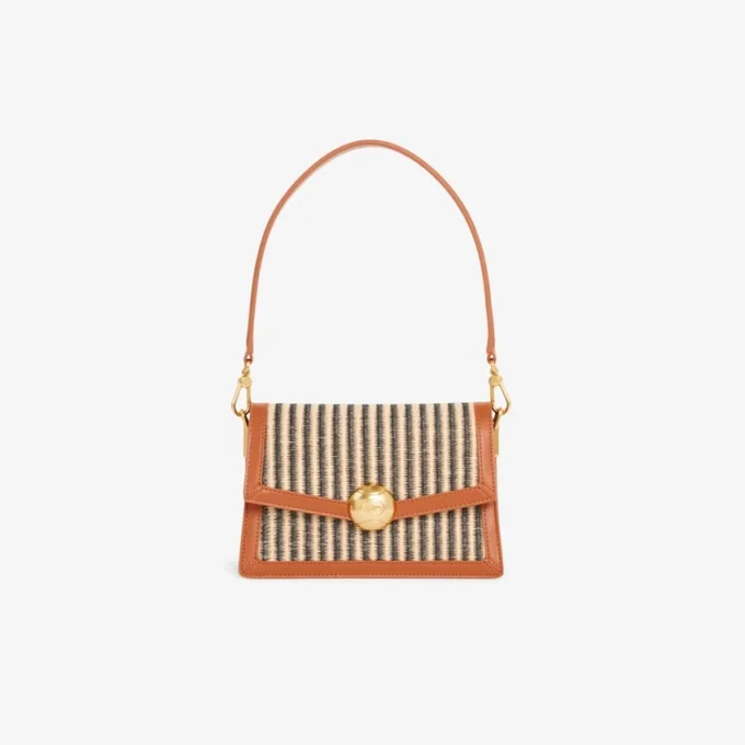 Mochila de verão Bolsa de ombro em ráfia