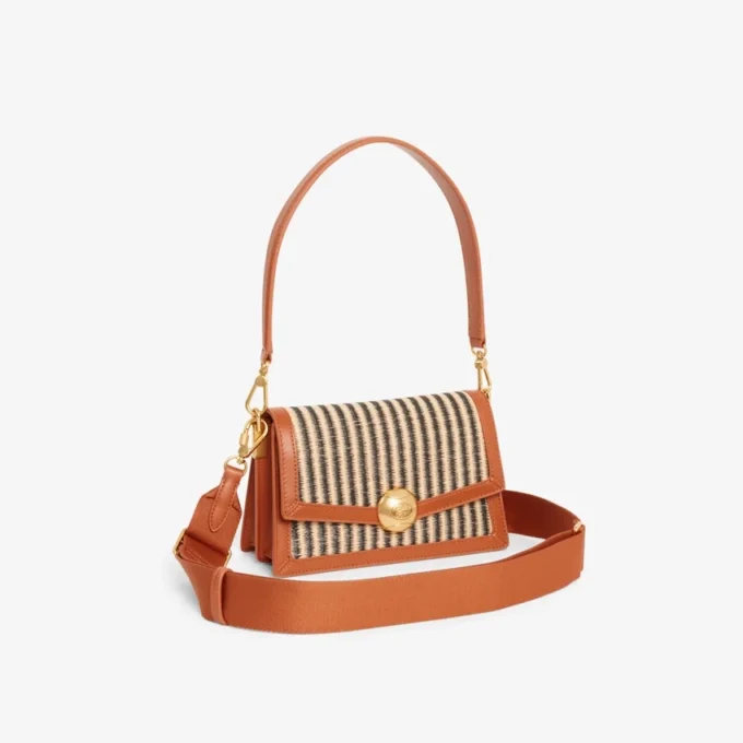 Mochila de verão Bolsa de ombro em ráfia