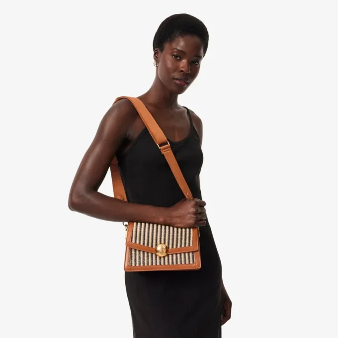 Mochila de verão Bolsa de ombro em ráfia