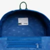 Mochila unissexo com estampado de crocodilo