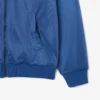 Oversized Pointelle Stripe Satin Sweatshirt for Women