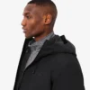 Parka acolchoada repelente à água 3 em 1 para homem
