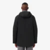 Parka acolchoada repelente à água 3 em 1 para homem