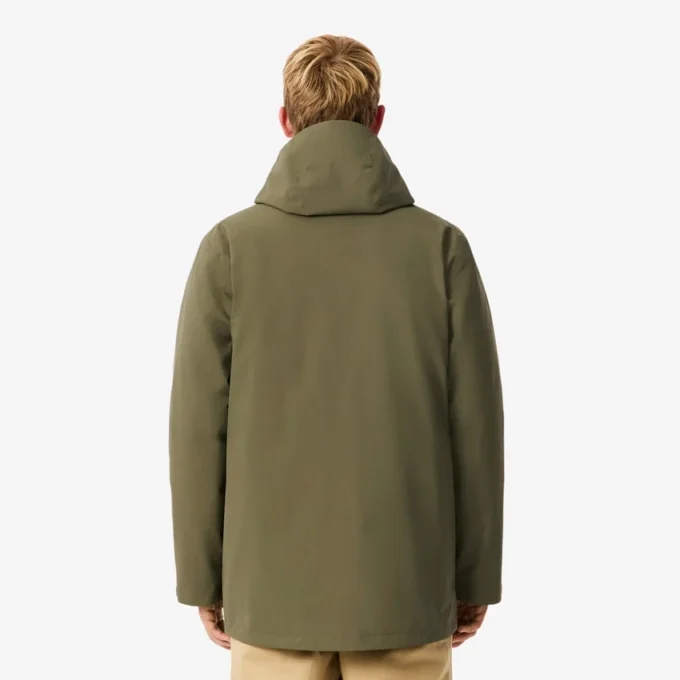 Parka acolchoada repelente à água 3 em 1 para homem