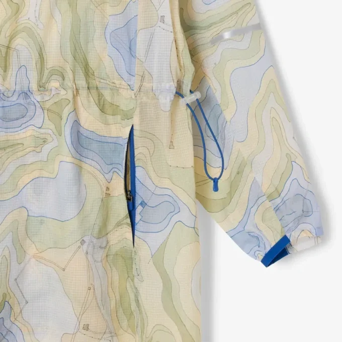 Parka longa oversized repelente de água para mulher