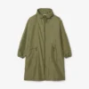 Parka longa repelente de água para homem