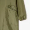 Parka longa repelente de água para homem