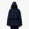 Parka oversized de comprimento médio e repelente à água