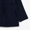 Parka oversized de comprimento médio e repelente à água