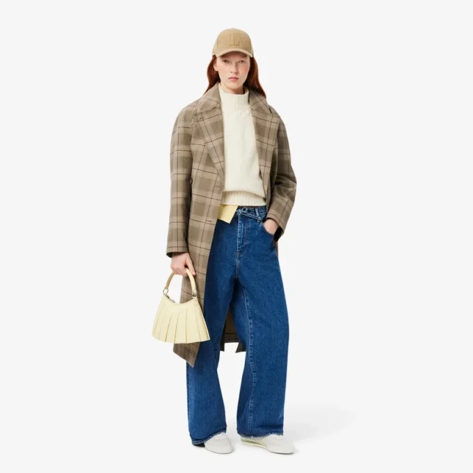 Pequena bolsa de couro Lenglen