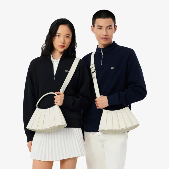 Pequena bolsa de couro Lenglen