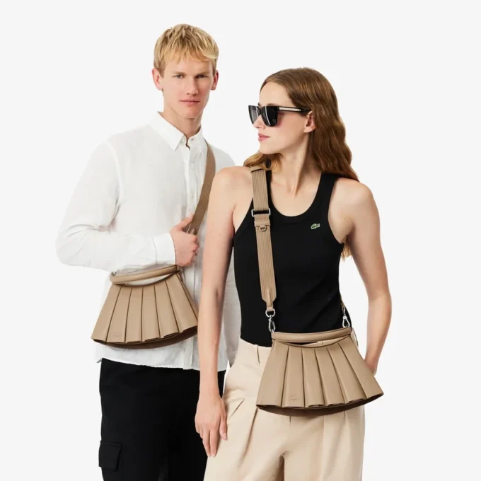 Pequena bolsa de couro Lenglen