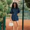 Pequena bolsa de couro Lenglen