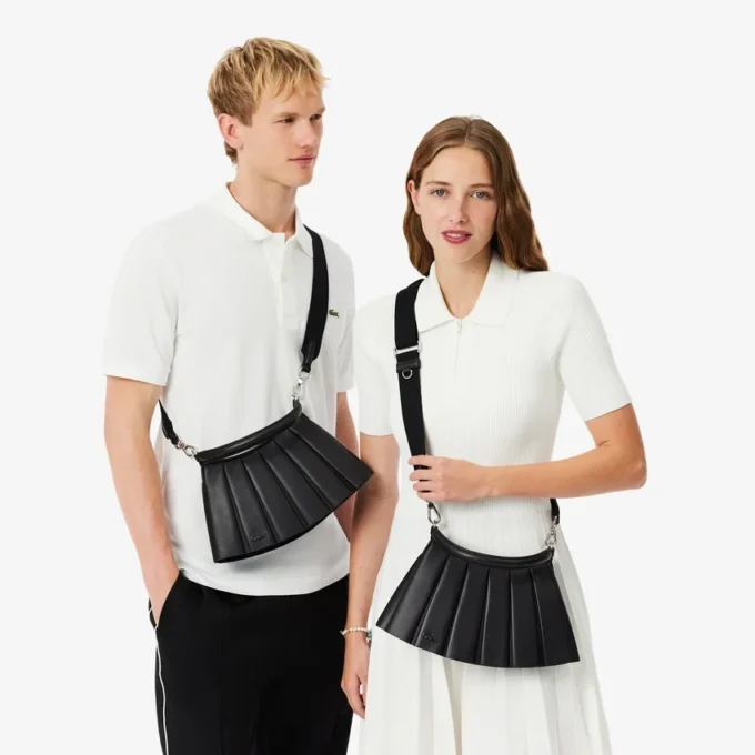 Pequena bolsa de couro Lenglen