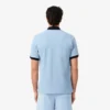 Polo Classic Fit com Canelado Contrastante