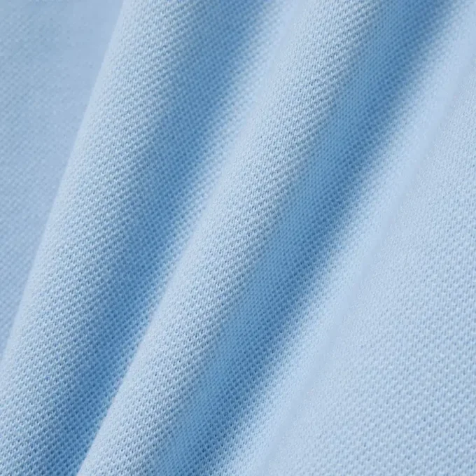 Polo Classic Fit com Canelado Contrastante