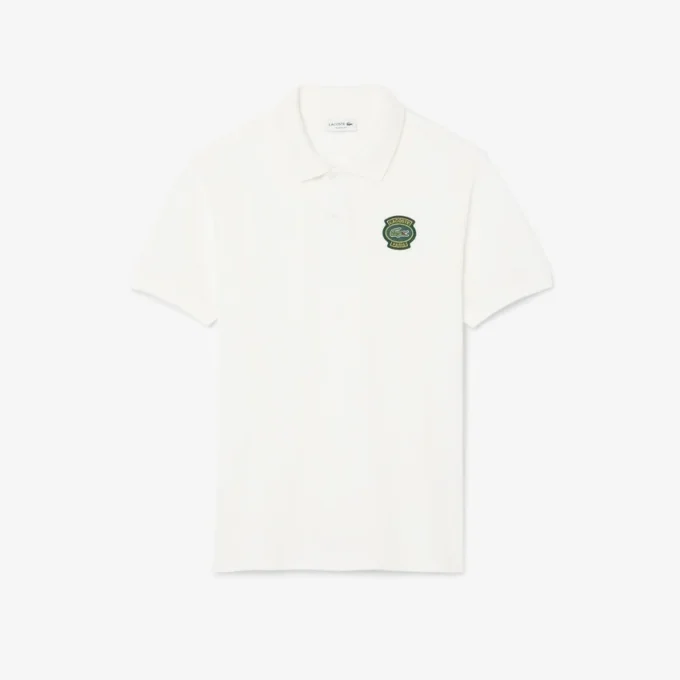 Polo Classic Fit Petit Piqua Badge para homem