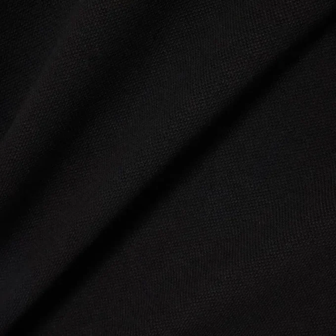 Polo de algodão e linho com corte clássico