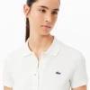 Polo de algodão elástico L.12.D Slim Fit para mulher