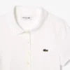Polo de algodão elástico L.12.D Slim Fit para mulher