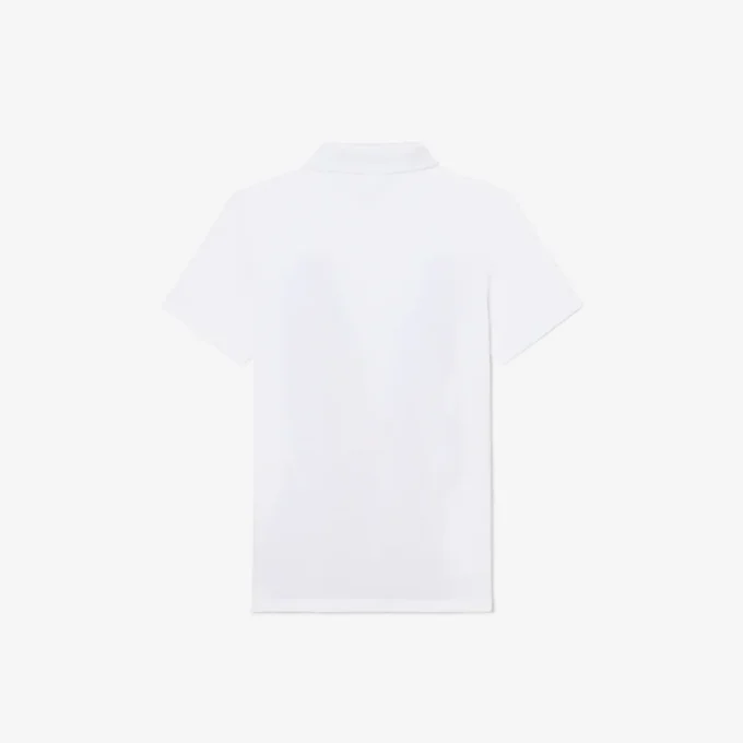 Polo de algodão estampado
