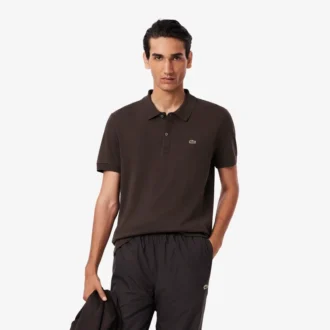 Polo de algodão Pima de corte regular para homem