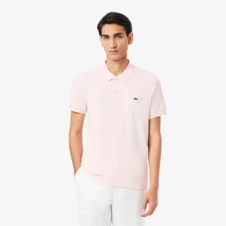 Polo de algodão Pima de corte regular para homem