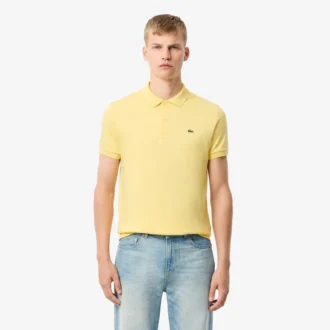 Polo de algodão Pima de corte regular para homem