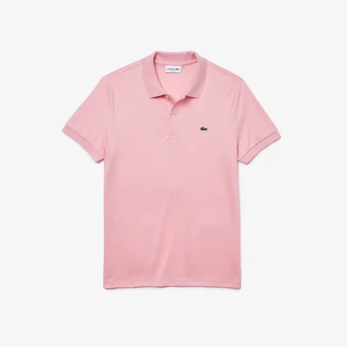 Polo de algodão Pima de corte regular para homem