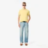 Polo de algodão Pima de corte regular para homem
