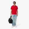 Polo de algodão Pima de corte regular para homem