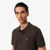 Polo de algodão Pima de corte regular para homem