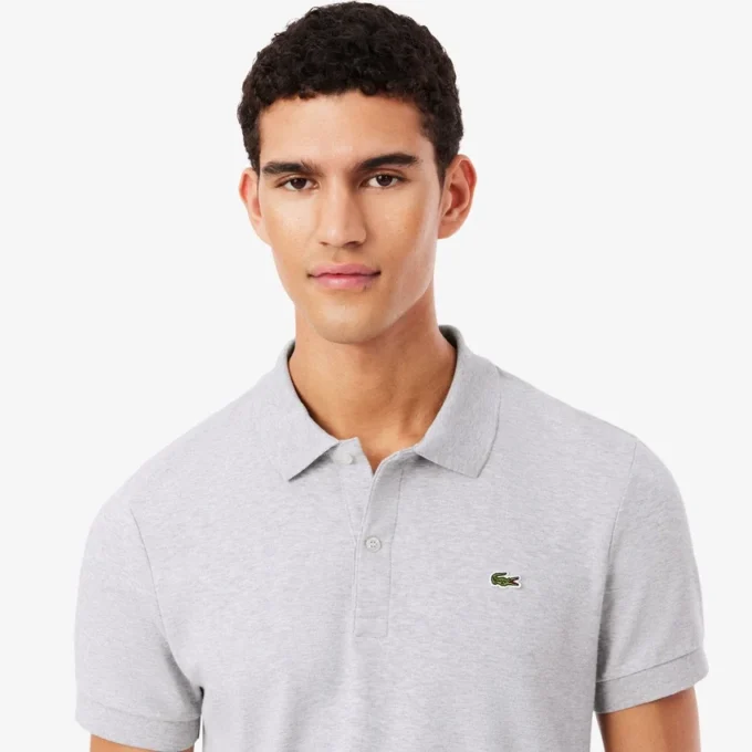 Polo de algodão Pima de corte regular para homem