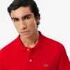 Polo de algodão Pima de corte regular para homem