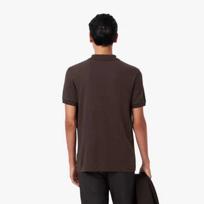 Polo de algodão Pima de corte regular para homem