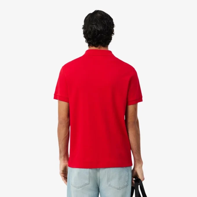 Polo de algodão Pima de corte regular para homem