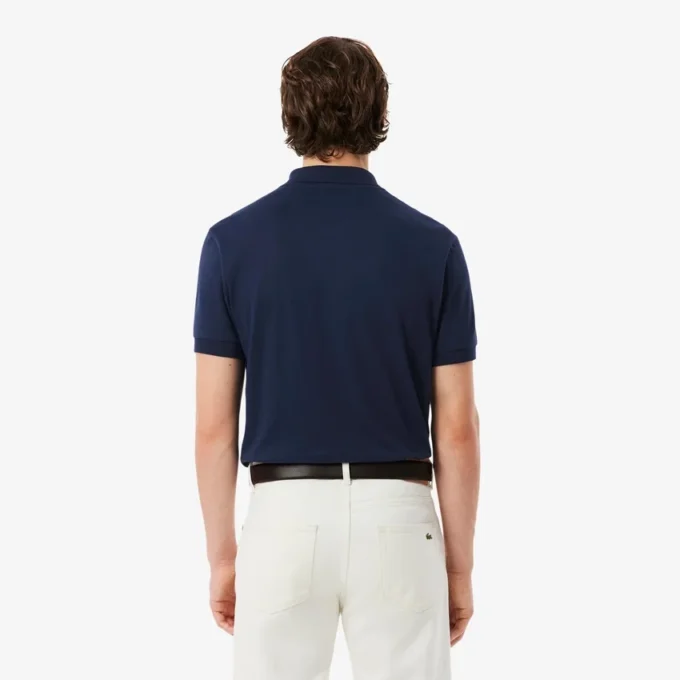 Polo de algodão Pima de corte regular para homem
