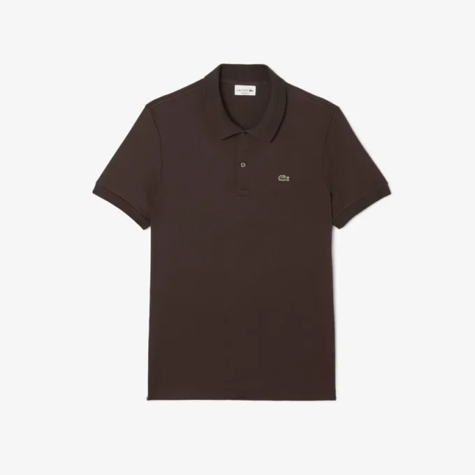 Polo de algodão Pima de corte regular para homem
