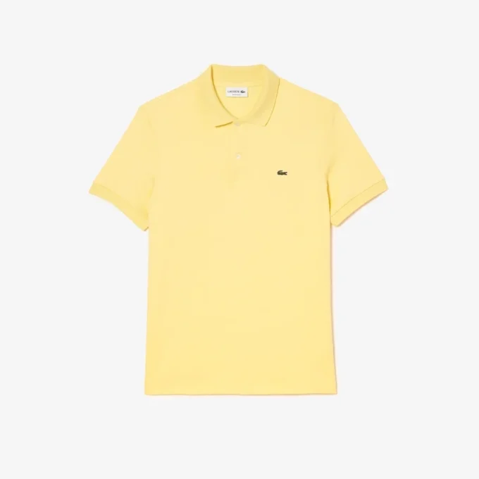 Polo de algodão Pima de corte regular para homem