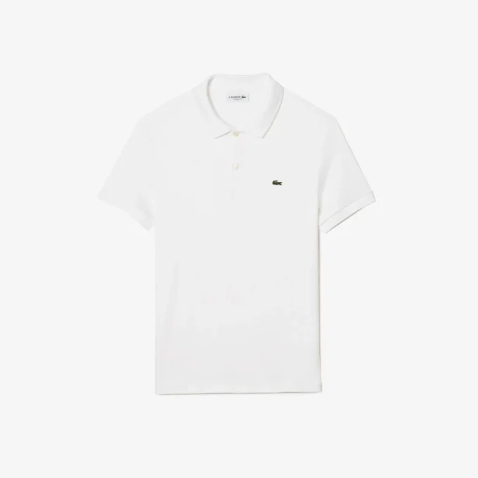 Polo de algodão Pima de corte regular para homem