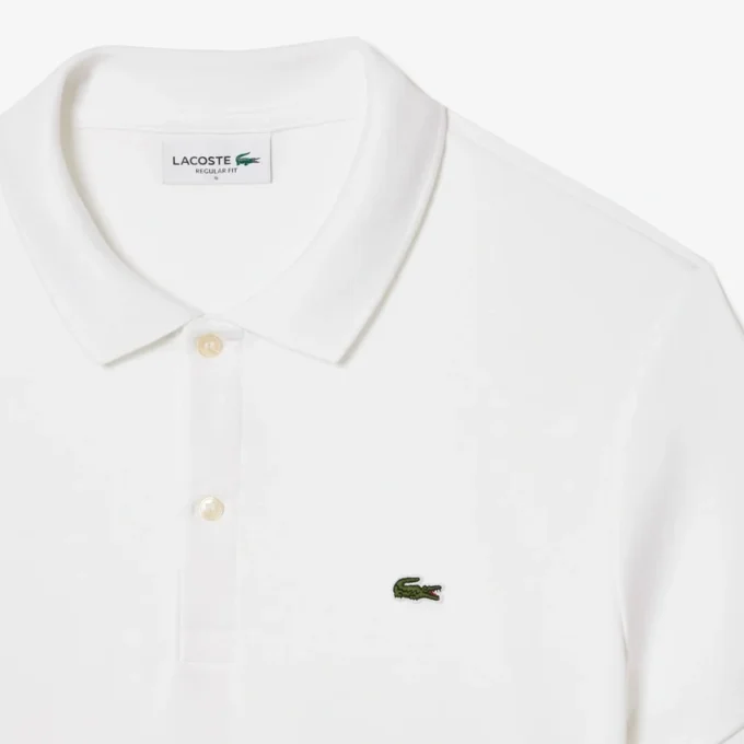 Polo de algodão Pima de corte regular para homem