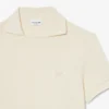Polo de Algodão Rendado de Corte Regular