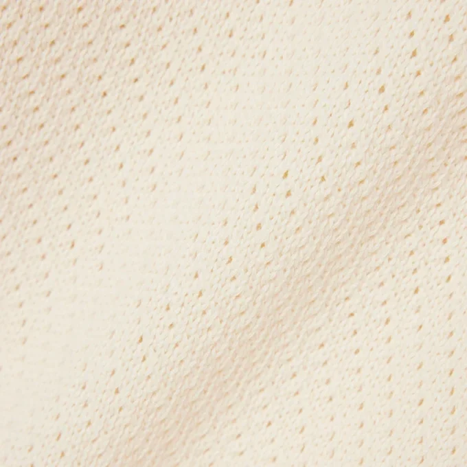 Polo de Algodão Rendado de Corte Regular