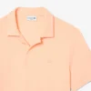 Polo de corte clássico com textura