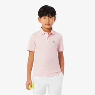 Polo de desporto Ultra Dry em jersey para rapaz
