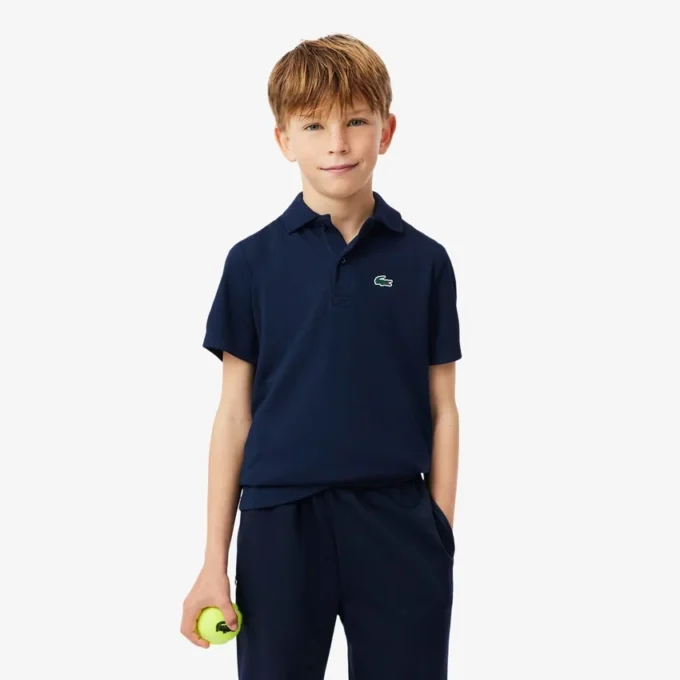 Polo de desporto Ultra Dry em jersey para rapaz