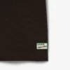 Polo de gola às riscas com corte clássico «Made in France» para homem