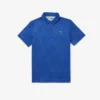 Polo de golfe com proteção UV de corte regular para homem