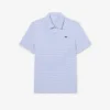 Polo de golfe com proteção UV de corte regular para homem